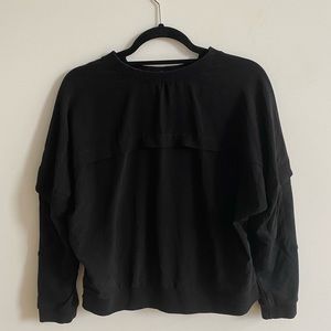 Zara TRF Panel Pullover Sweatshirt